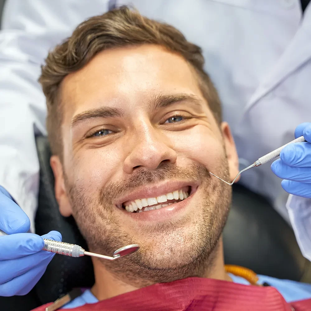 Patient receiving general dentistry care focused on prevention, diagnosis, and treatment to maintain a healthy, confident smile.