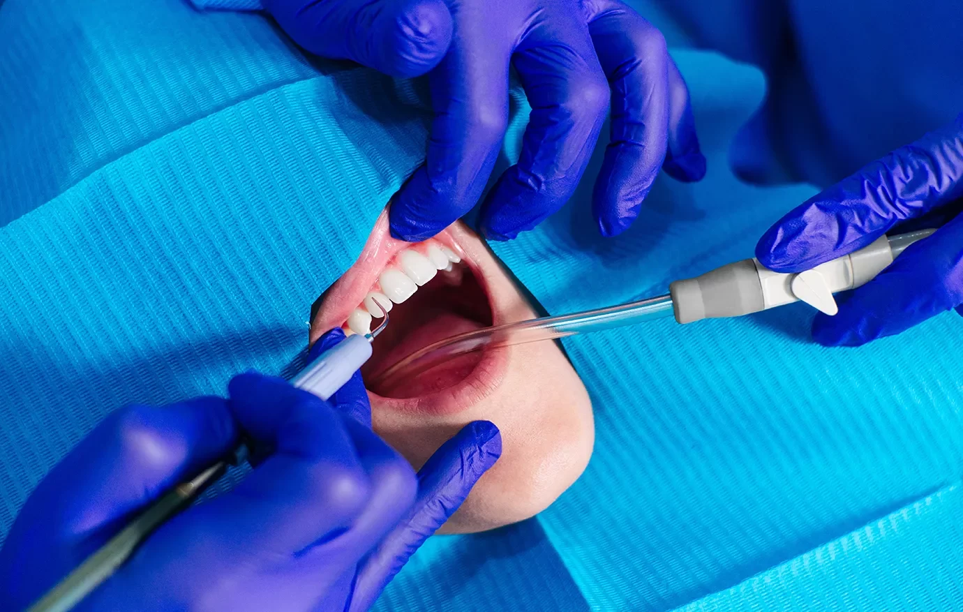 admit Patient receiving dental implant for restored function and appearance